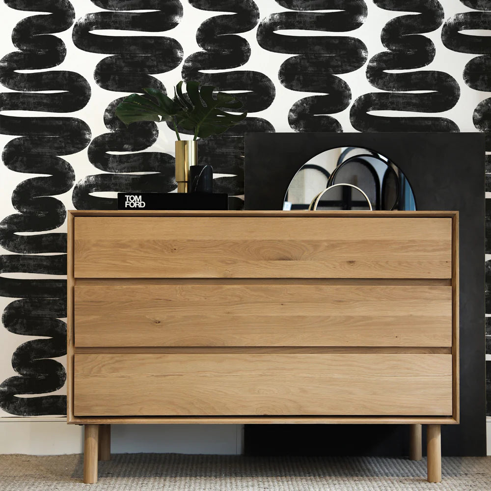 Bobby Berk Wiggle Room Peel and Stick Wallpaper - Removable Self-Adhesive Wallpaper for Bedroom, Nursery & Home Decor