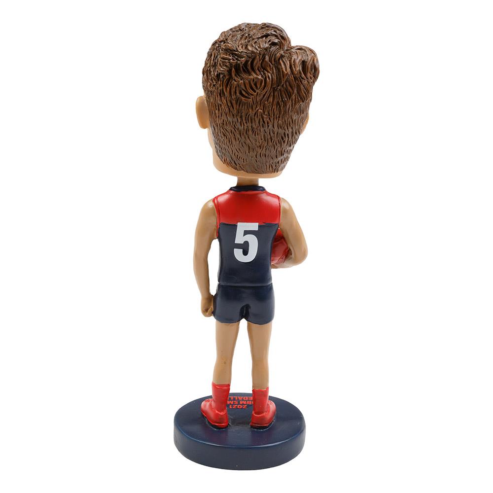 Christian Petracca 2021 Norm Smith Bobblehead - AFL Melbourne Demons Collectible Figurine - Perfect for Sports Fans, Memorabilia Collectors, and Home/Office Decor