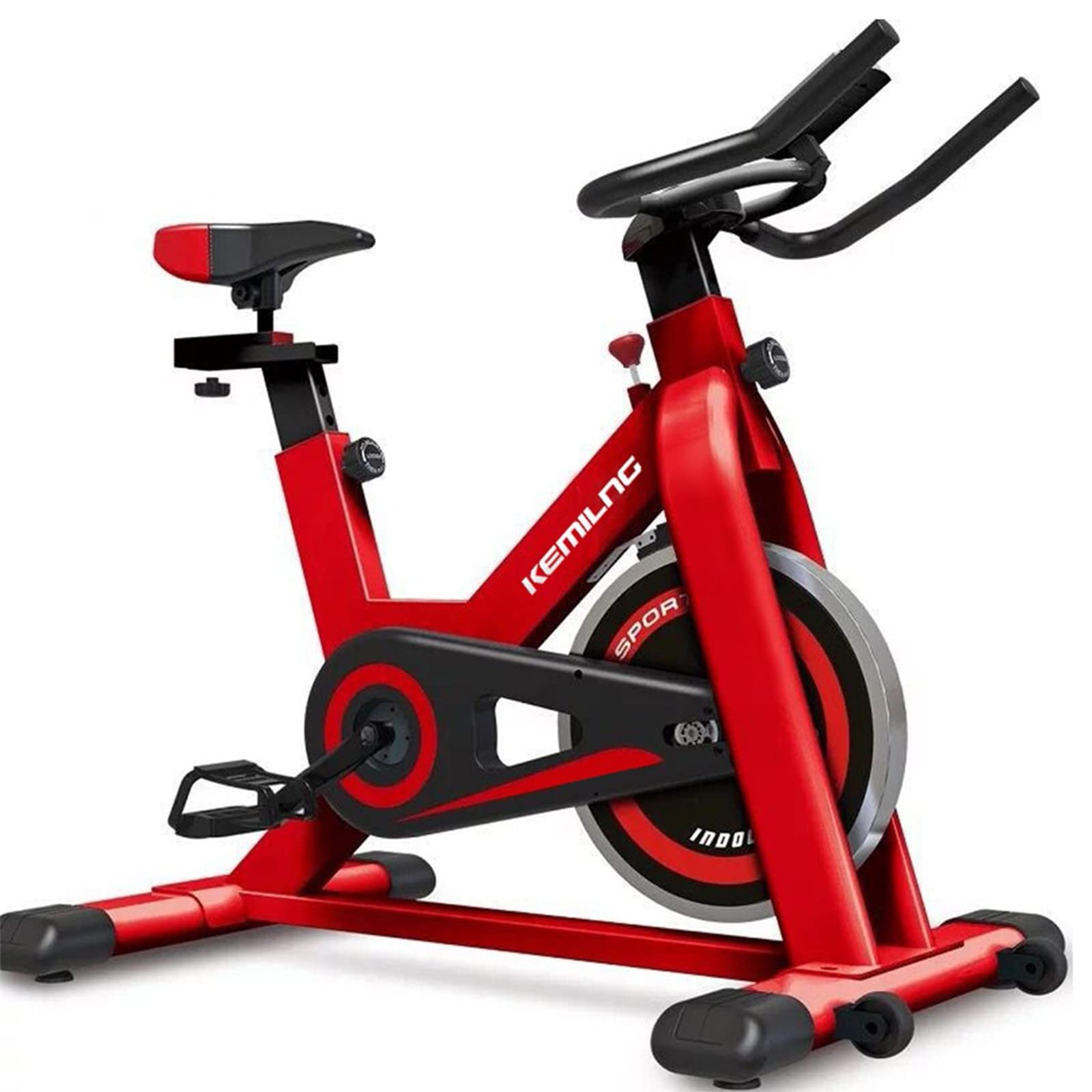 Bicycle Sled Kit - Butt & Leg Workout Equipment for Men & Women - Indoor Cycling & Elliptical Exercise Bike with Under Seat Sensor - Perfect for Home Gym, Cardio Training & Spin Classes