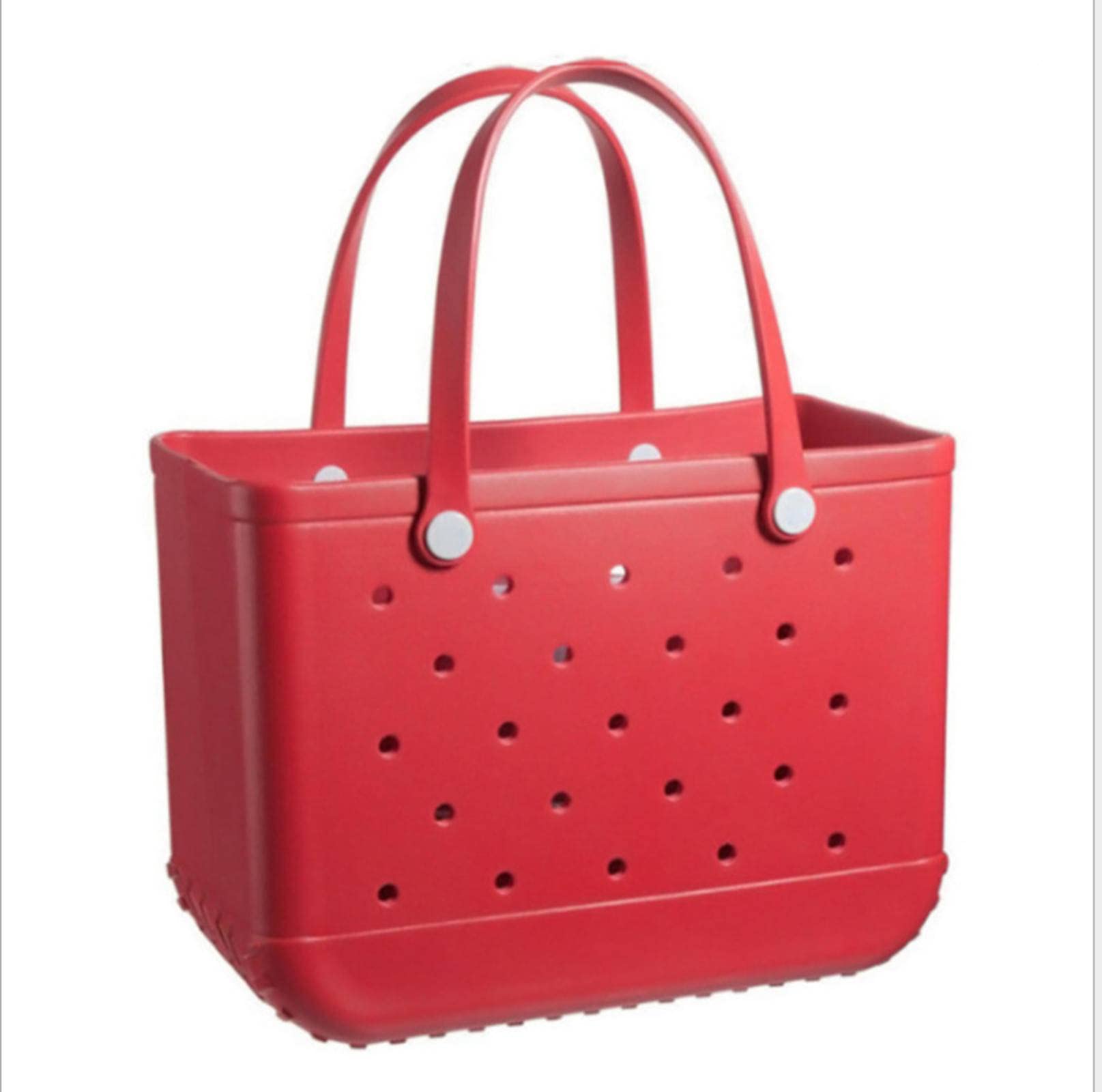 KBREE EVA Beach Bag - Large Waterproof Storage Basket with Holes for Sand, Beach Essentials, Picnic & Pool Accessories - Perfect for Summer Outings, Travel & Outdoor Activities
