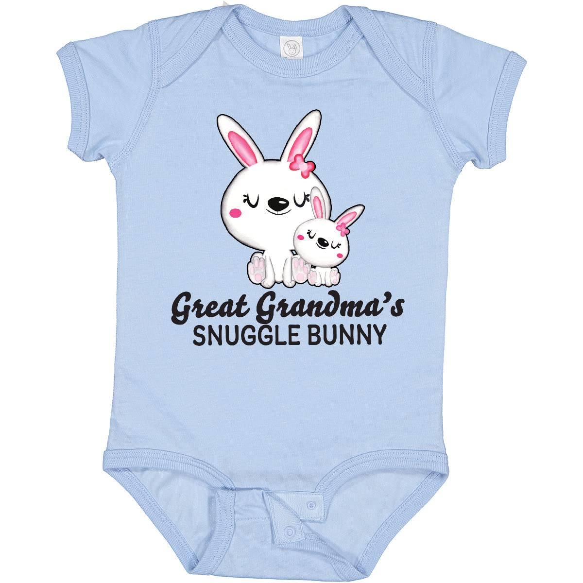 Inktastic Great Grandma's Snuggle Bunny Easter Baby Bodysuit - Cute Easter Outfit for Infants & Toddlers - Perfect for Easter Photos, Family Gatherings & Holiday Celebrations