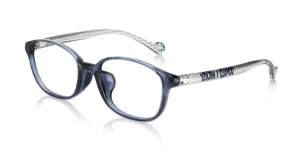 JINS x Disney Mickey & Donald Kids Glasses Frame 021 358 - Stylish & Durable Eyewear for Children's Daily Wear & Disney Themed Events