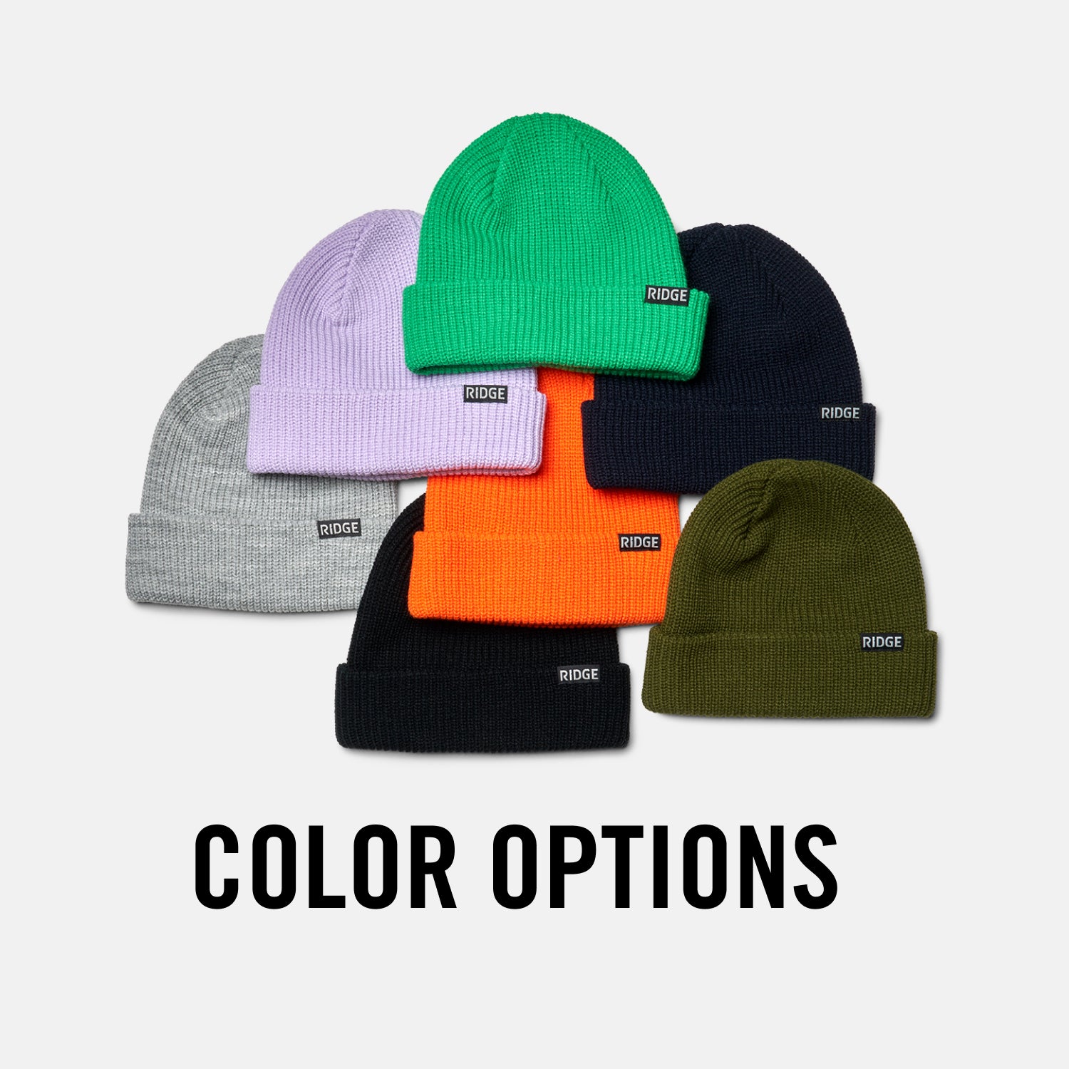 Classic Cuffed Beanie for Men & Women - Soft Winter Knit Hat in Alaska Twilight Color - Perfect for Skiing, Snowboarding & Outdoor Activities