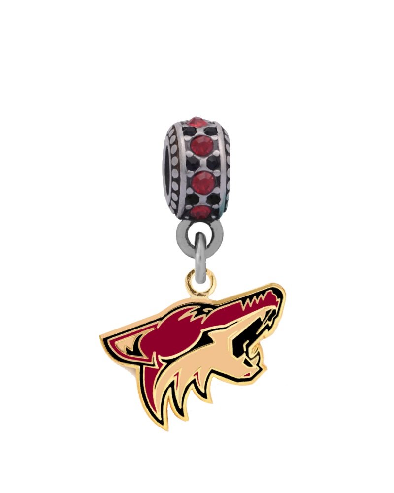 Arizona Coyotes Pandora Style Charm - Compatible with Pandora Bracelets for Hockey Fans & Sports Jewelry Lovers (Perfect for Gifts, Game Day Accessories & Fan Collections)