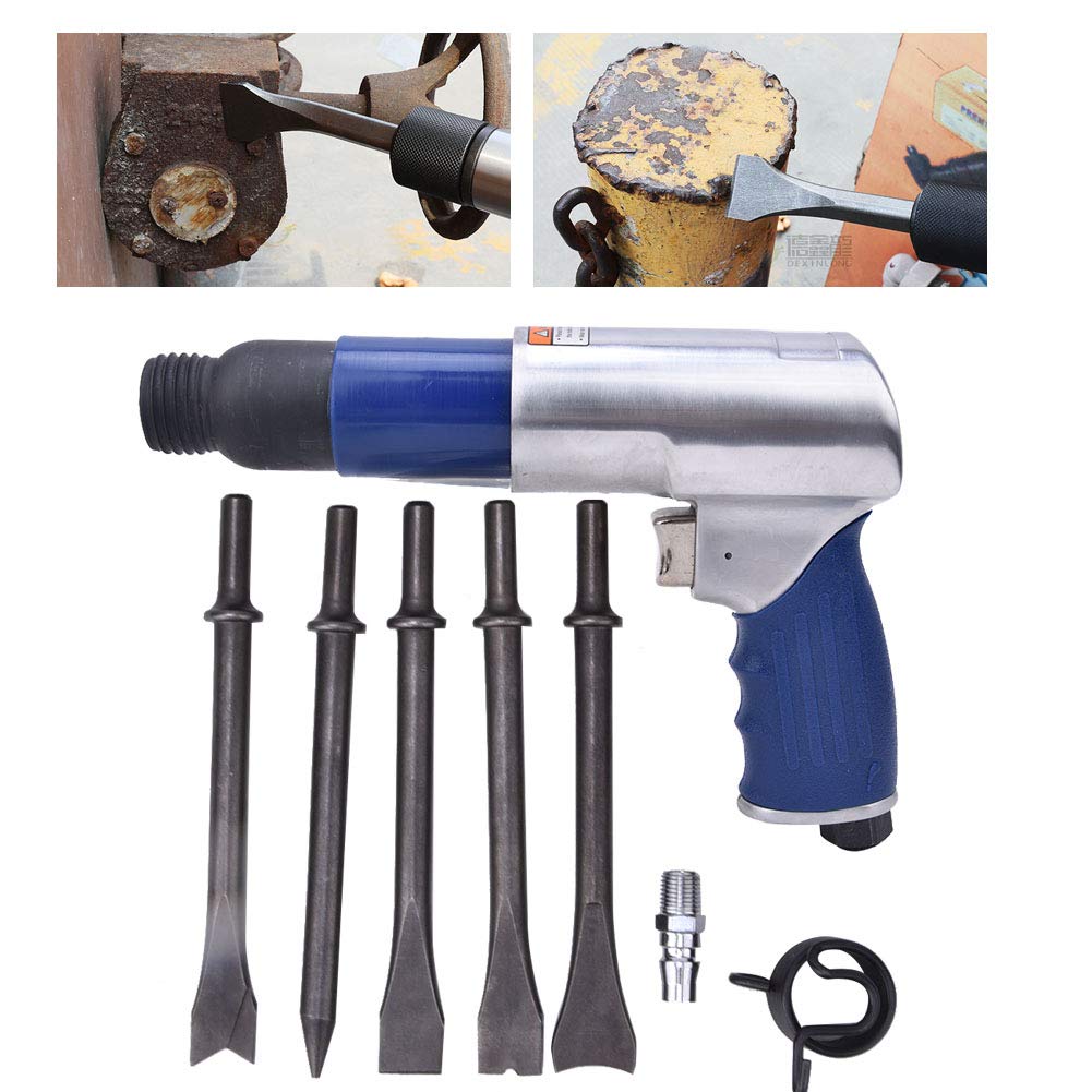 Professional Air Hammer Industrial Round Shovel - 250mm Alloy Steel Spring Hand Tool for Construction, Demolition & Metalworking