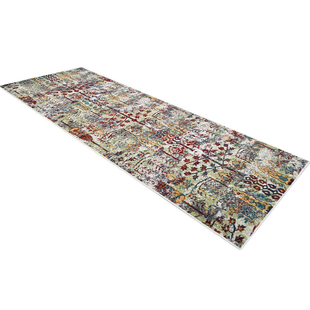 Artful Machine Woven Rug - Soft Modern Area Rug for Living Room, Bedroom, Dining Room - Non-Slip Durable Home Decor Carpet