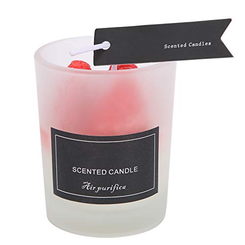 Premium Romantic Aromatherapy Candle - Long-Lasting Red Fruit-Shaped Scented Candle for Home Decor, Valentine's Gift & Relaxation | Perfect for Bedroom Ambiance, Spa Nights & Romantic Dinners