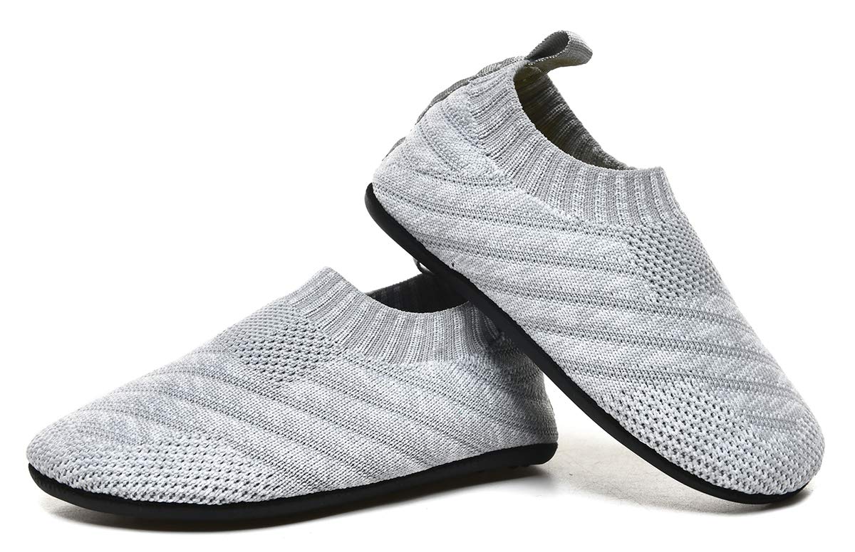 SLIPPER SOCKS for Toddlers Boys & Girls - Soft Non-Slip Indoor House Shoes for Kids - Lightweight Comfortable Home Slippers for Playtime, Nursery & Preschool