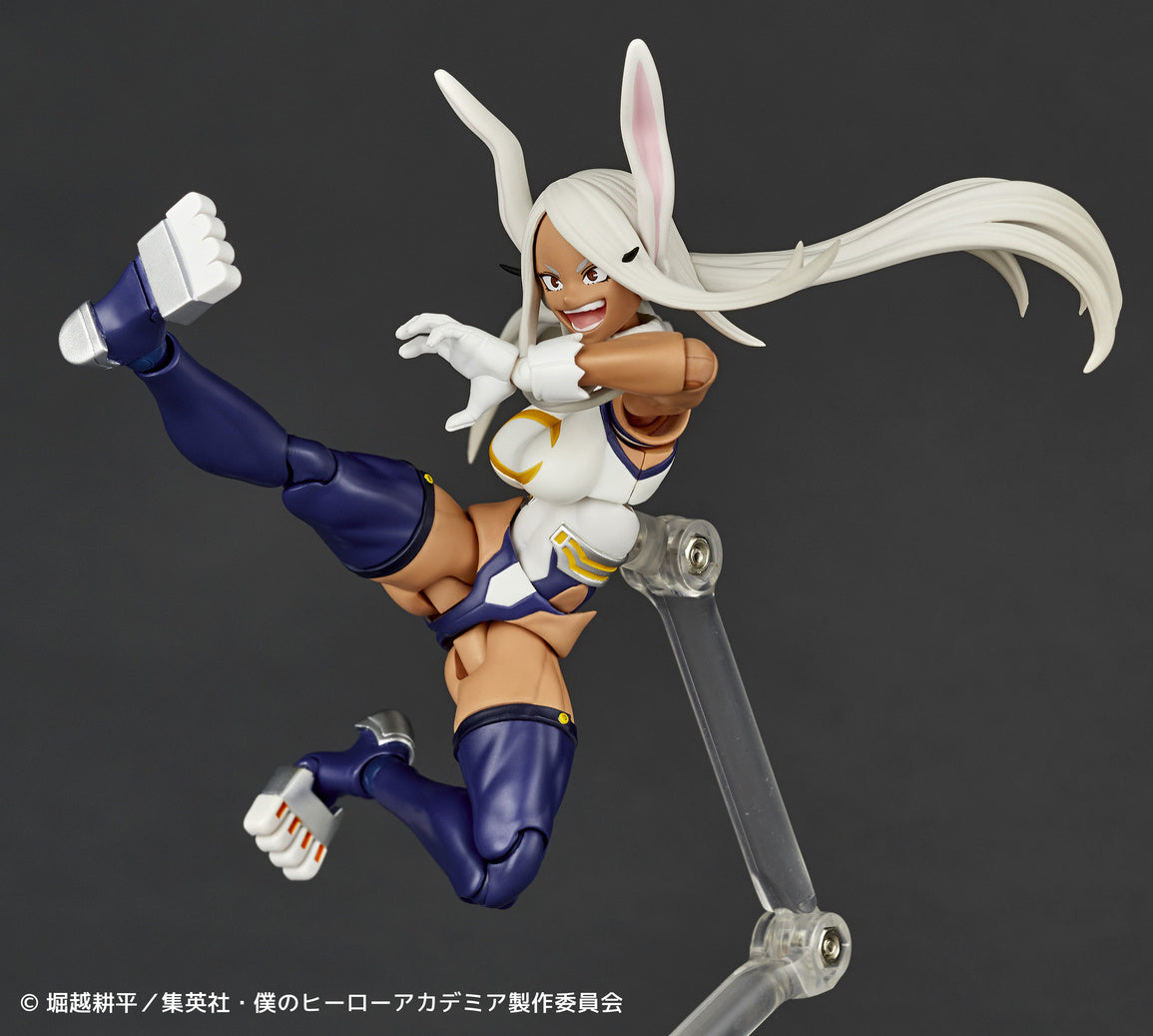 Amazing Yamaguchi Revoltech Action Figure - My Hero Academia Mirko (NR054) for Collectors & Anime Fans | Perfect for Display & Cosplay Inspiration