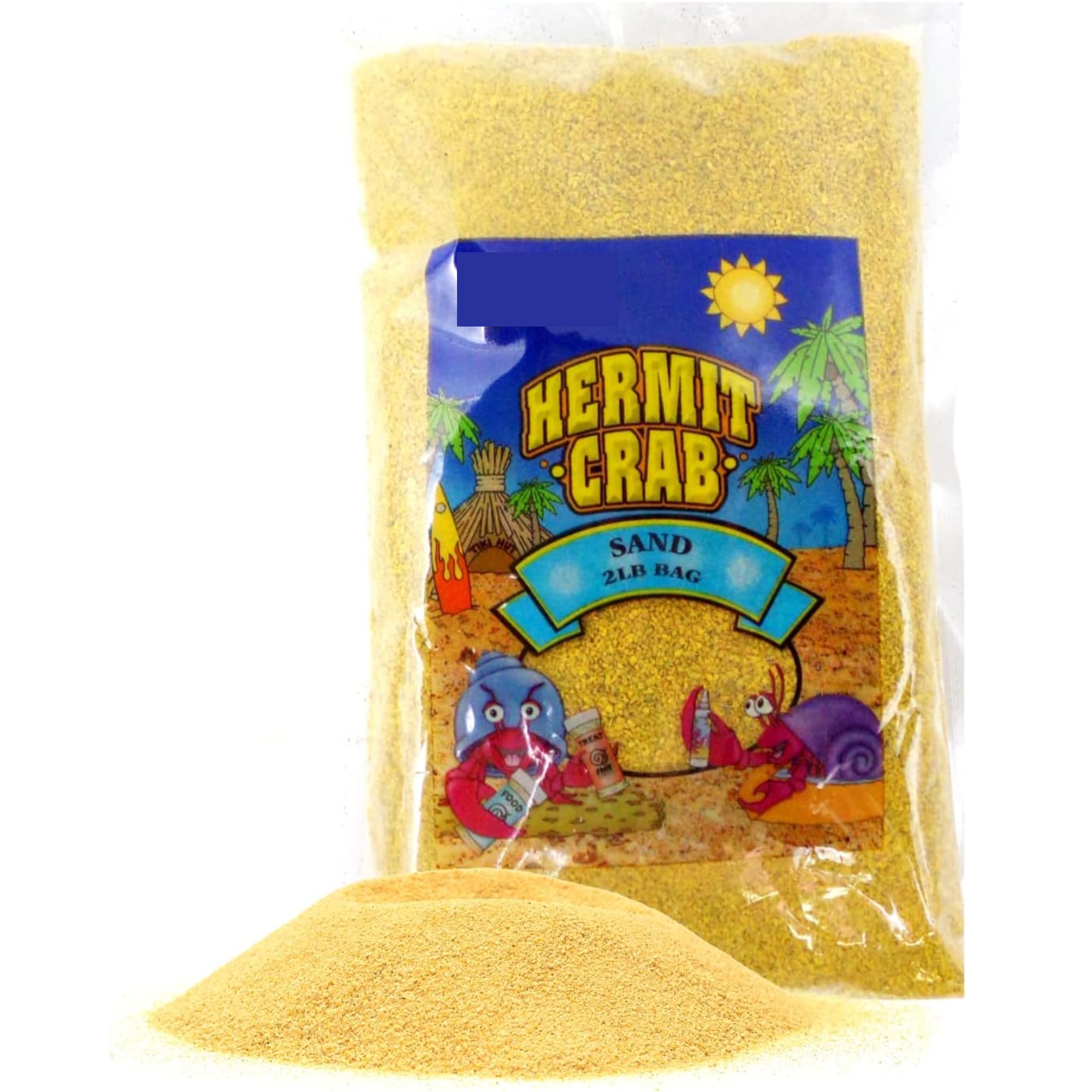 Natural Terrarium Supplies for Hermit Crabs & Reptiles - 2lb Loose Coconut Fiber Substrate, Sand Bag & Scooper Sifter Kit | Bulk Reptile Habitat Accessories | Perfect for Hermit Crab Tanks, Bearded Dragon Enclosures & Reptile Terrariums