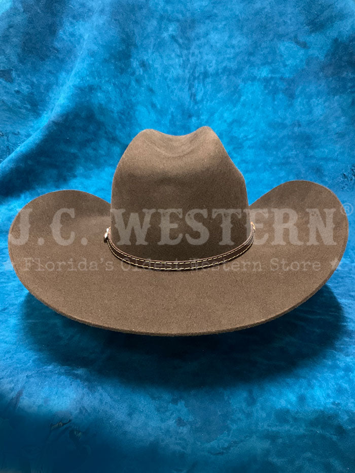 Justin JF0230BUST44 2X Buster Premium Felt Hat in Chocolate Brown - Western Cowboy Hat for Men, Perfect for Rodeo, Country Music Festivals & Outdoor Adventures