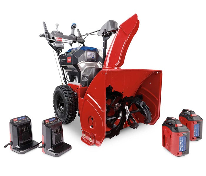 TORO 39924 60V Battery-Powered Two-Stage Snow Blower - Heavy-Duty Snow Removal for Driveways, Sidewalks & Large Areas