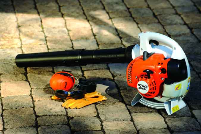 STIHL BG 56 C E Handheld Leaf Blower with Easy2Start System - Powerful Yard Cleanup for Lawns, Driveways & Patios