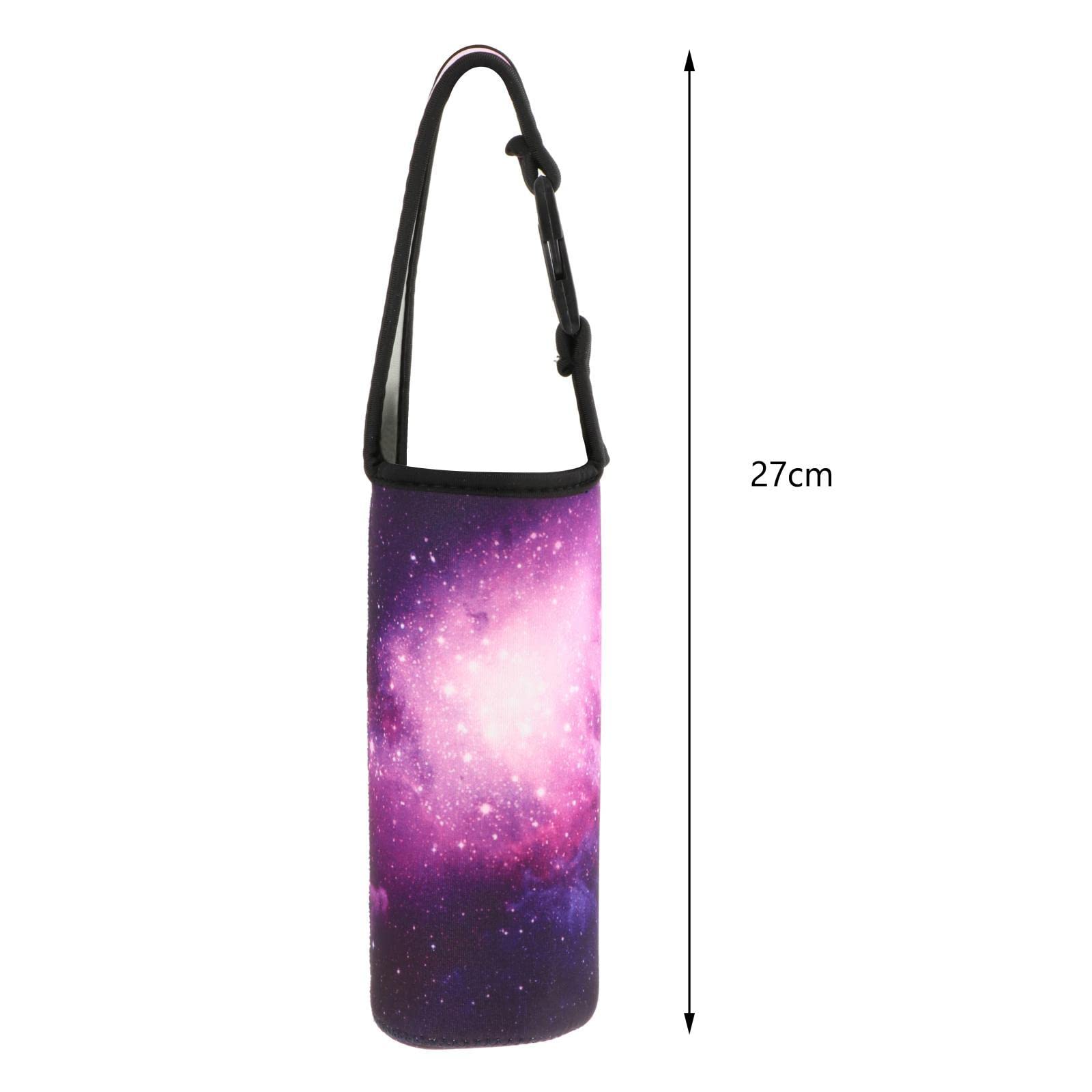 TTETTZ Insulated Neoprene Water Bottle Sleeve - Leakproof Dustproof Holder Bag for Hiking, Walking, Picnic & Outdoor Activities - Fits Most Standard Bottles (16oz-32oz)