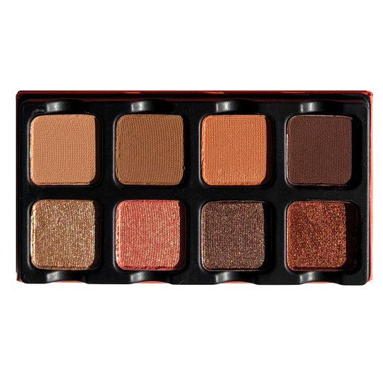 Viseart Petit Pro 4 Apricotine Eyeshadow Palette - 8 Neutral & Warm Matte & Shimmer Eyeshadows | Vegan & Cruelty-Free Makeup | Perfect for Everyday Wear & Special Occasions