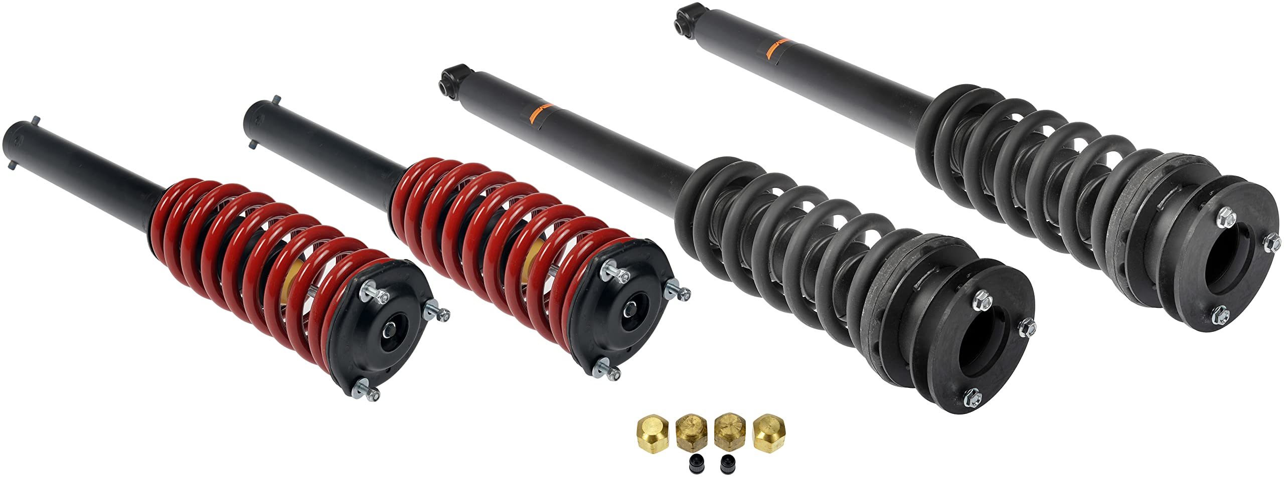 Dorman 949-561 Air Spring to Coil Spring Conversion Kit for Mercedes-Benz E-Class, S-Class, CLS-Class (2006-2023) - Heavy Duty Suspension Upgrade for Smoother Ride & Improved Handling - Perfect for Off-Roading, Towing & Performance Driving