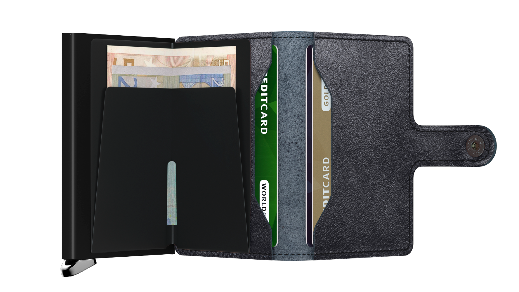 SECRID Premium Mini Wallet for Men & Women - RFID Blocking Slim Card Holder - Perfect for Travel, Business & Everyday Use