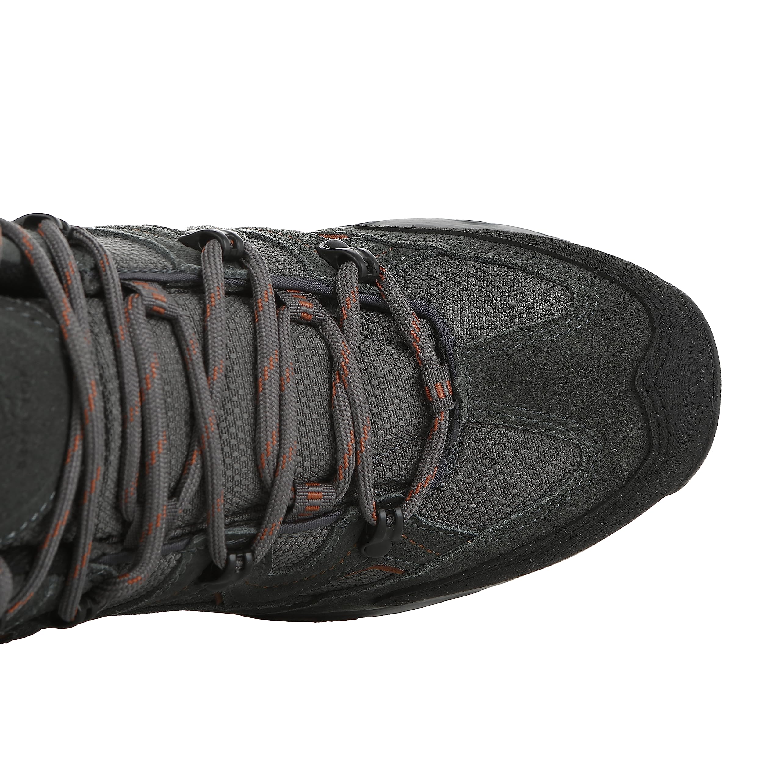Northside Snohomish Men's Steel Toe Work Boots - Slip Resistant Construction Shoes with Brushed Rubber Toe Guard & EVA Midsole - Durable Suede & Nylon Upper - Ideal for Construction, Warehouse & Outdoor Work