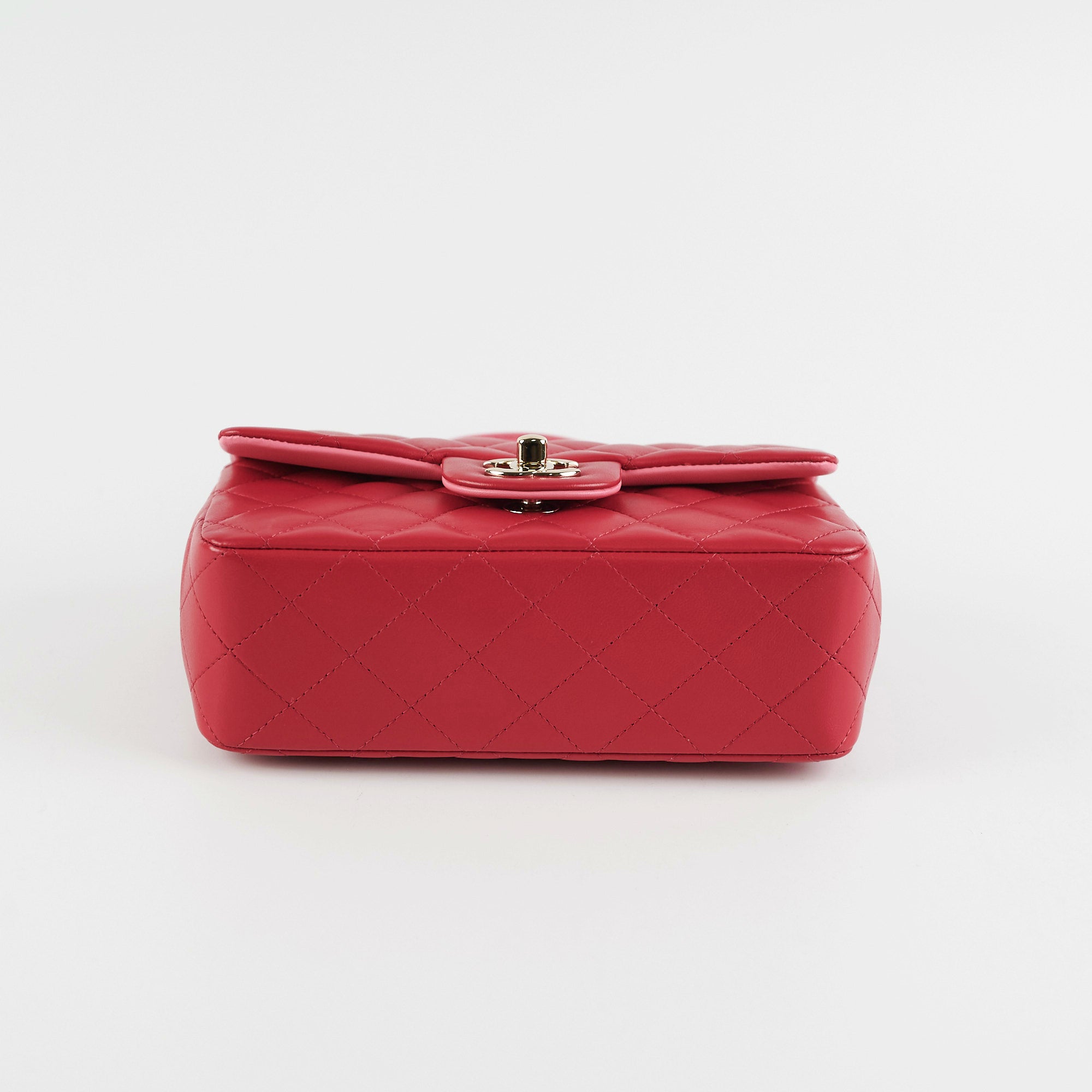 Chanel Mini Rectangular Top Handle Bag in Rose Pink with Microchip Authentication - Perfect for Date Nights, Parties & Luxury Fashion Accessories