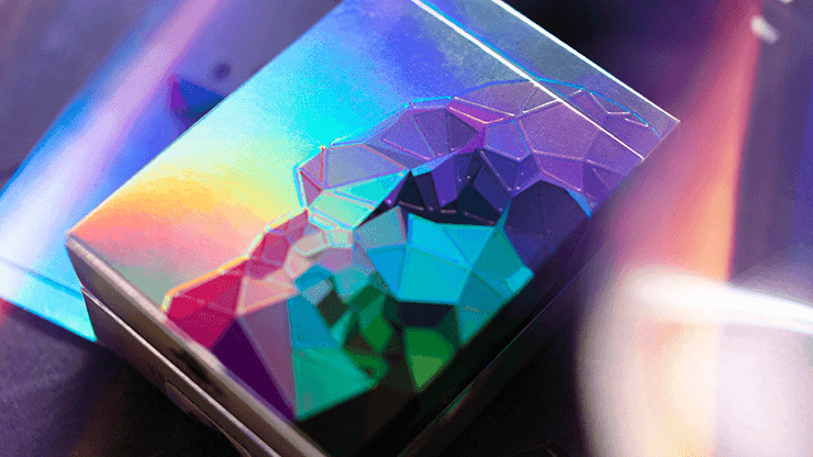 Holographic Memento Mori Playing Cards - Premium Collectible Deck for Magic Tricks, Poker Games & Gift Giving