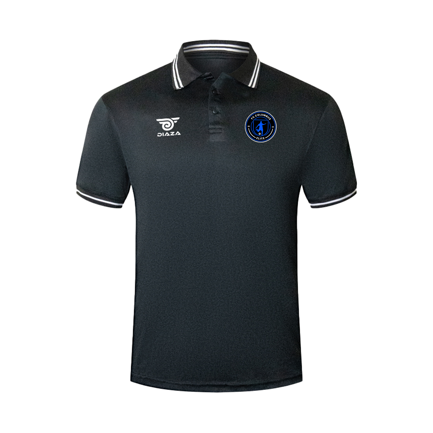 FC Columbus Classic Polo Shirt for Men - Comfortable & Stylish Cotton Golf Shirt - Perfect for Business Casual, Golf Outings & Everyday Wear