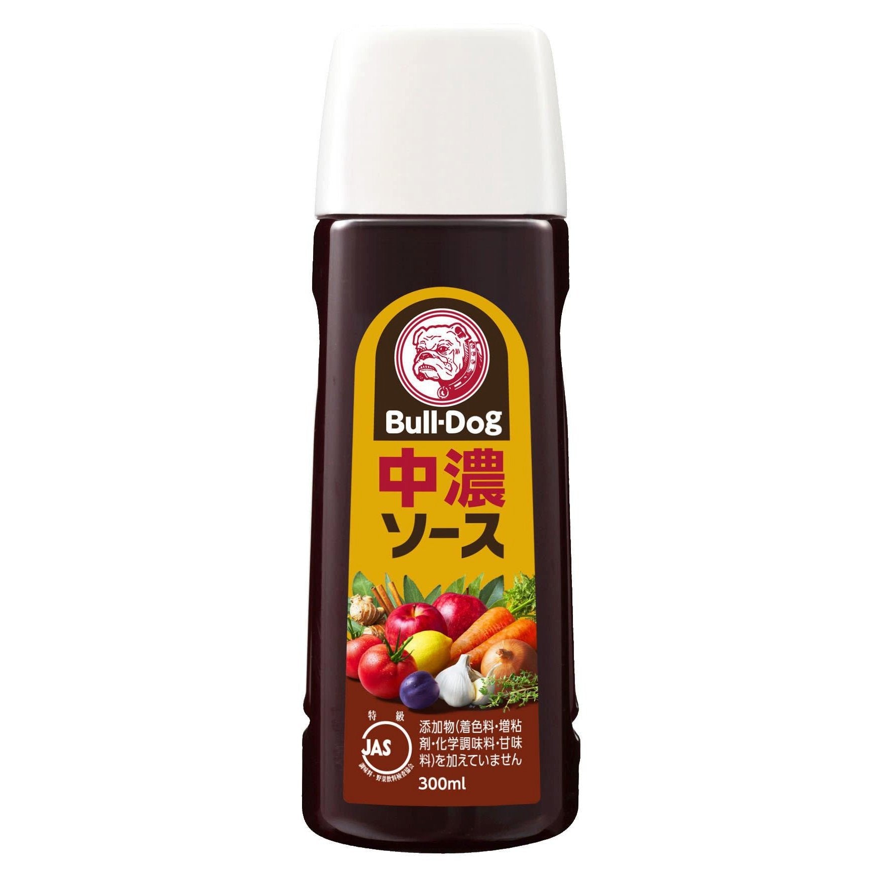 Bull Dog Chuno Sauce - Vegetable & Fruit Sauce 300ml | Japanese Style Sauce for Cooking, Dipping & Grilling | Perfect for Stir-fry, Salads & BBQ