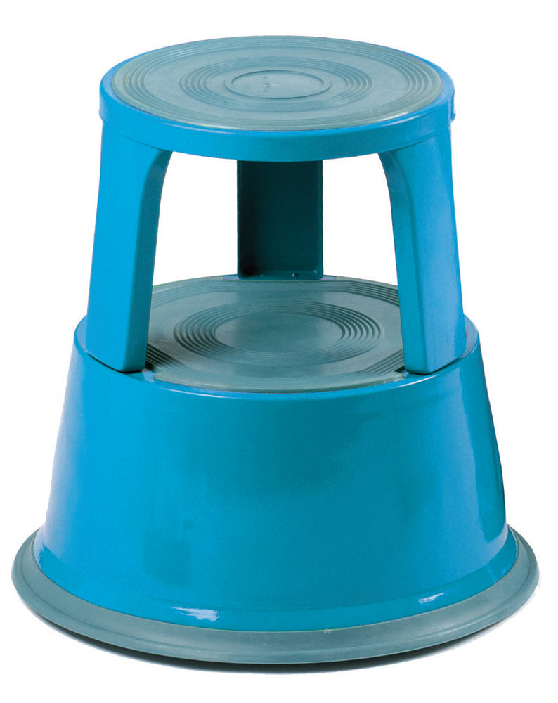 OSHA Compliant Steel Folding Kick Step Stool - Heavy Duty Non-Slip Ladder for Home, Warehouse & Construction Use