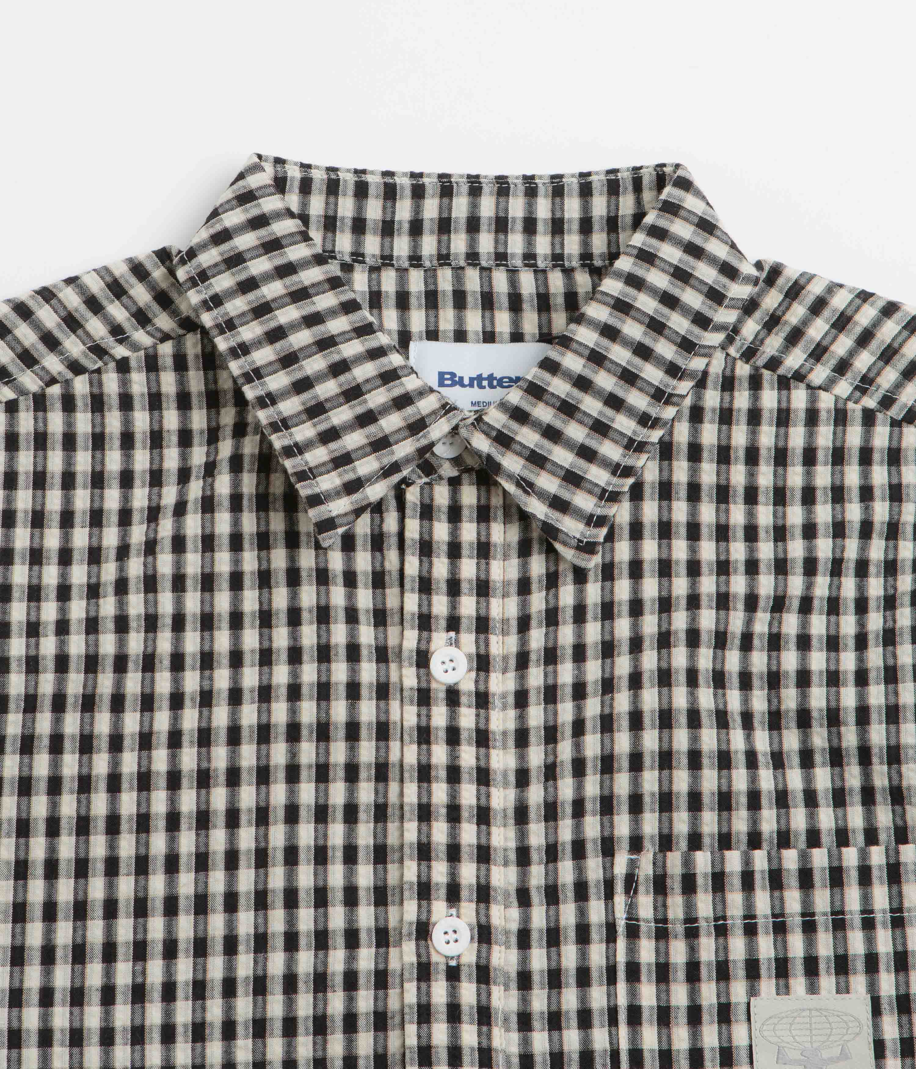 Butter Goods Equipment Short Sleeve T-Shirt for Men - Black Casual Shirt for Streetwear & Summer Outfits