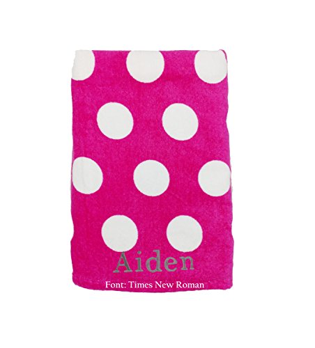 W/ Embroidery - Hot Pink