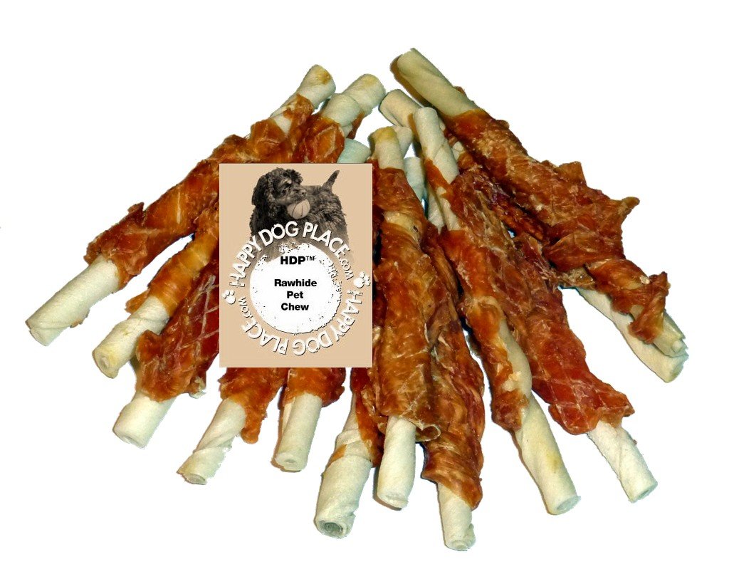 Premium HDP More Chicken Hide Dog Chews - 5