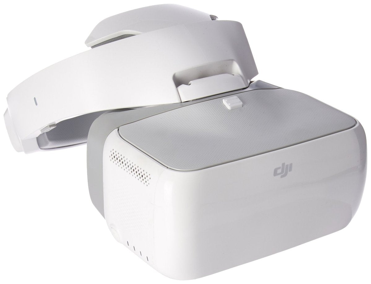 DJI Goggles White - FPV Drone Racing Goggles with HD Display for Immersive Flying Experience | Perfect for Aerial Photography, Drone Racing & VR Exploration