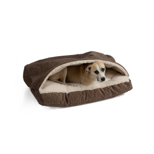 Cozy Cave Rectangle Dog Bed - Premium Show Dog Collection for Small & Medium Breeds - Perfect for Indoor & Outdoor Use
