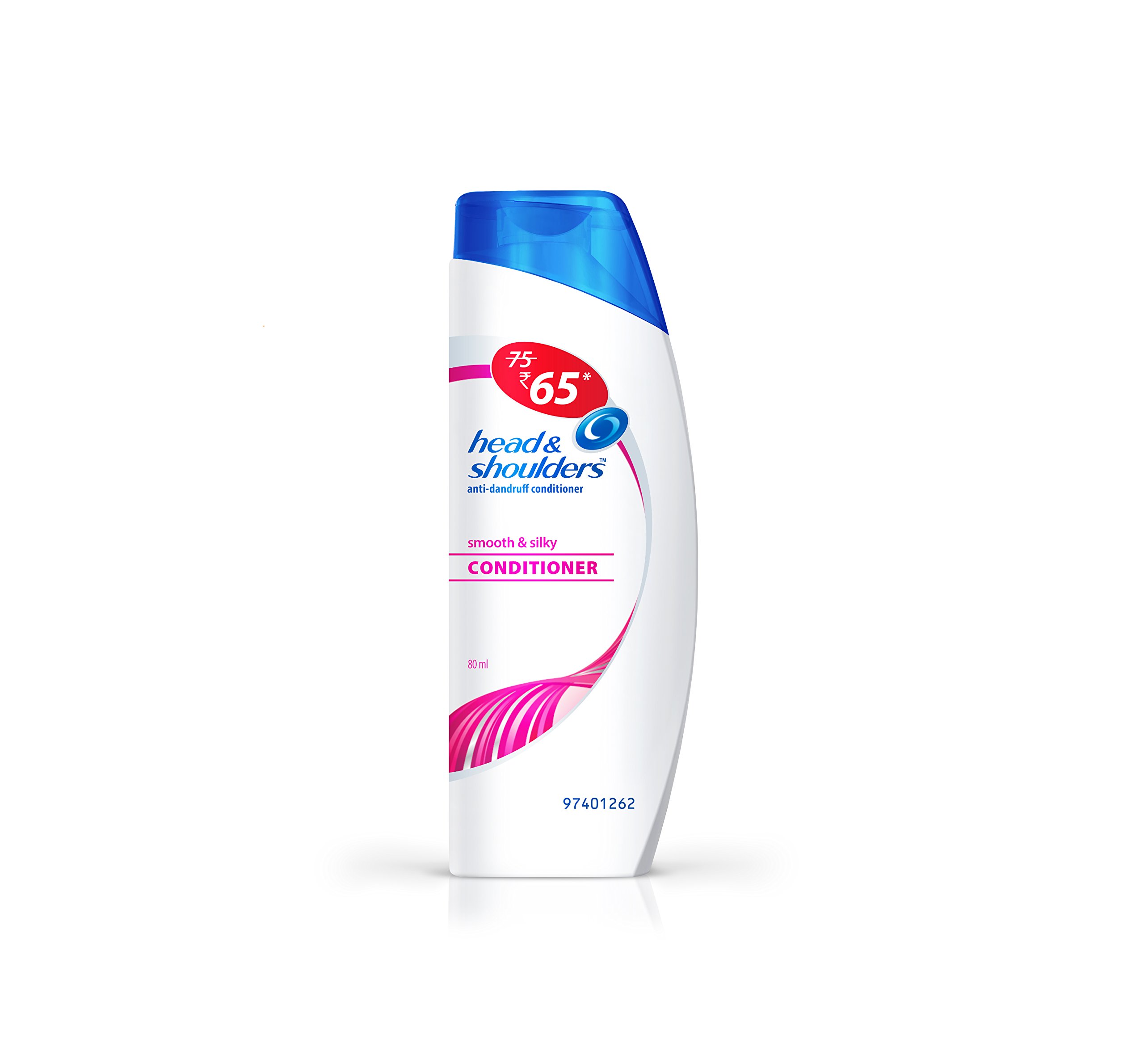 Head & Shoulders Smooth and Silky Conditioner for Dandruff Control - 2.7 fl oz (80ml) - Hydrating Hair Care for Dry Scalp & Frizz - Perfect for Daily Use at Home or Travel