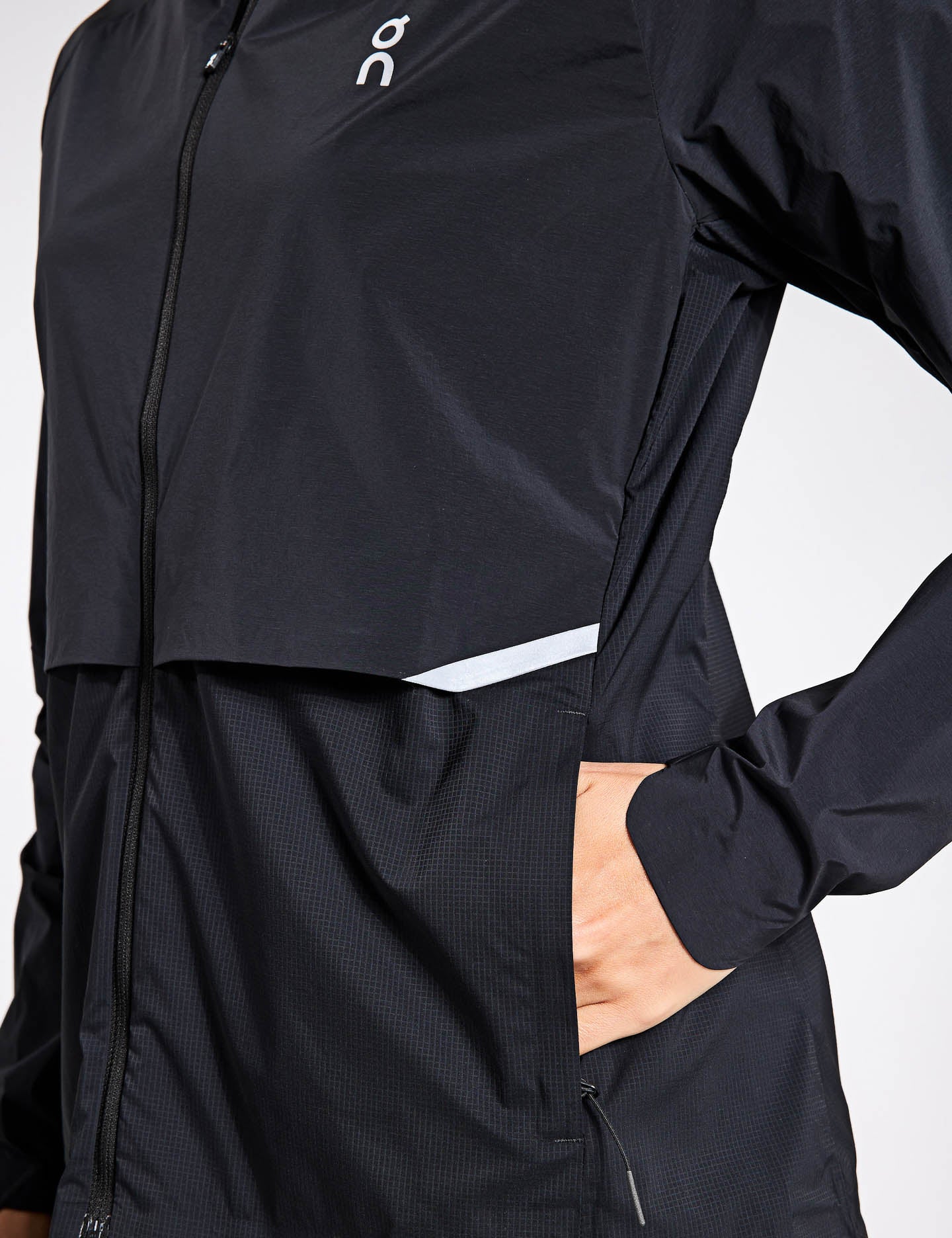 Premium Core Jacket for Men & Women - Black - Lightweight, Water-Resistant Outdoor Windbreaker for Hiking, Running & Travel