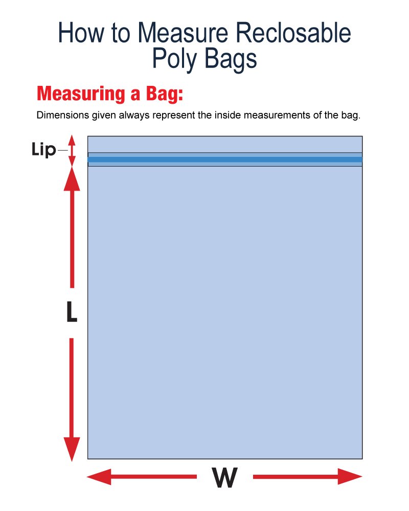 Aviditi 10 x 12 Inch 2 Mil Reclosable Polypropylene Bags - Resealable Plastic Storage Bags for Food, Crafts, Office Supplies & Small Parts Organization