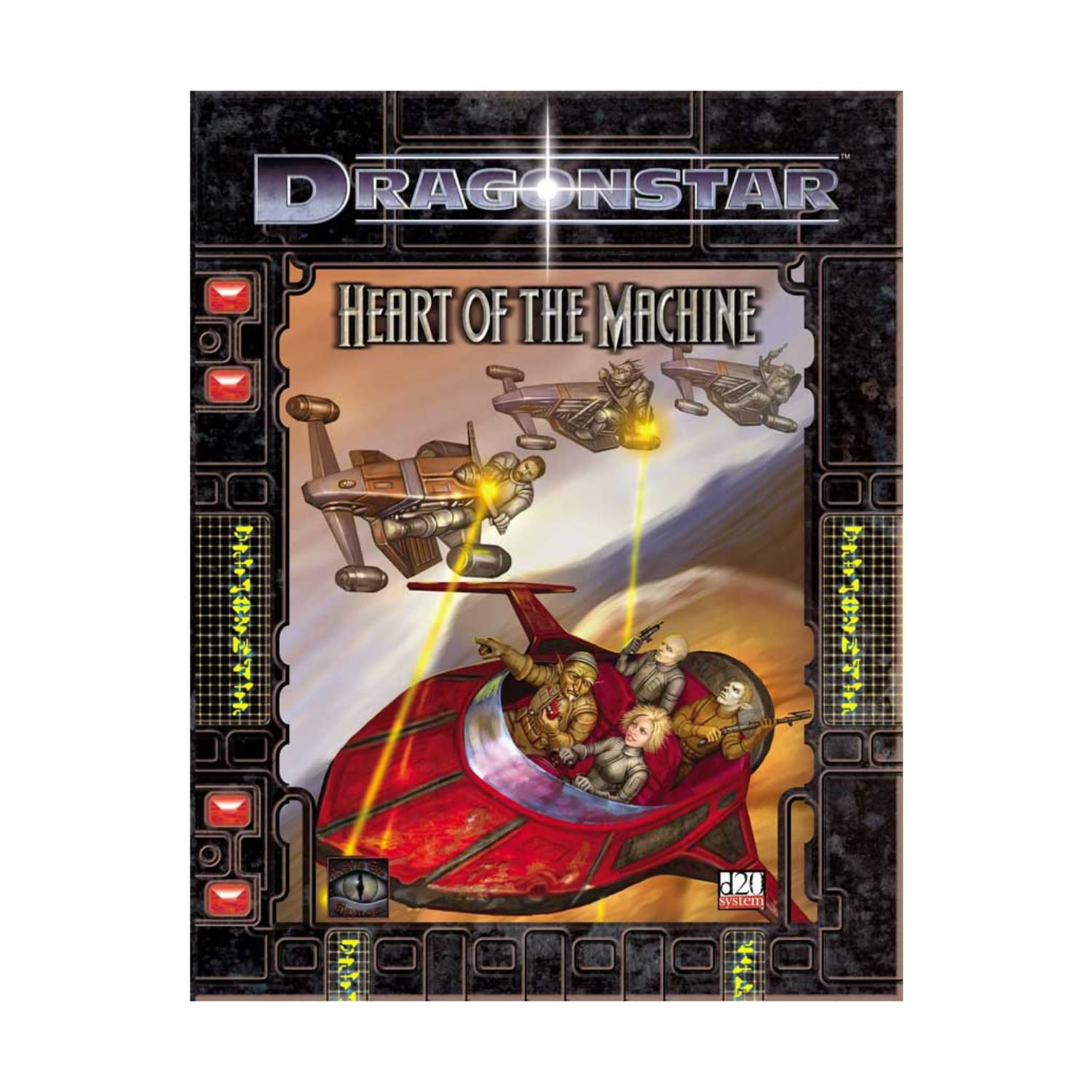 Dragonstar: Heart of the Machine - d20 Fantasy RPG Supplement | Epic Sci-Fi Fantasy Adventure for Tabletop Roleplaying Games | Perfect for Game Masters & Players in Campaign Settings