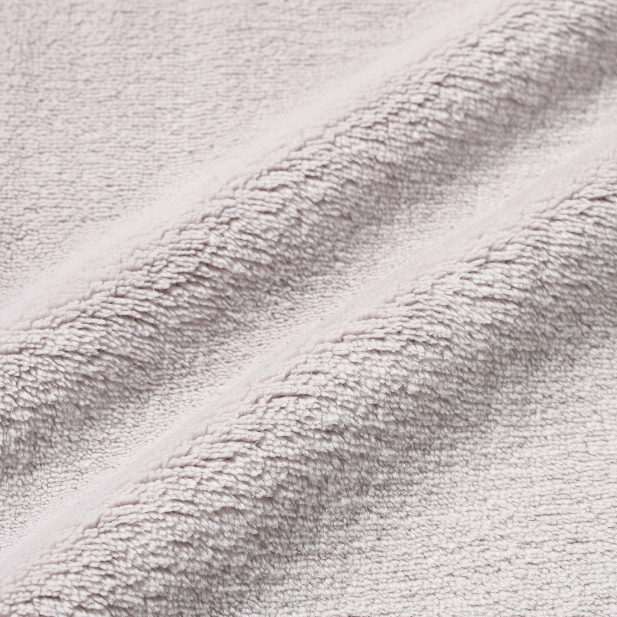 Premium Microfiber Face Towel - Soft Scallop Edge, Light Gray - Gentle Exfoliation & Makeup Removal for Daily Skincare Routine