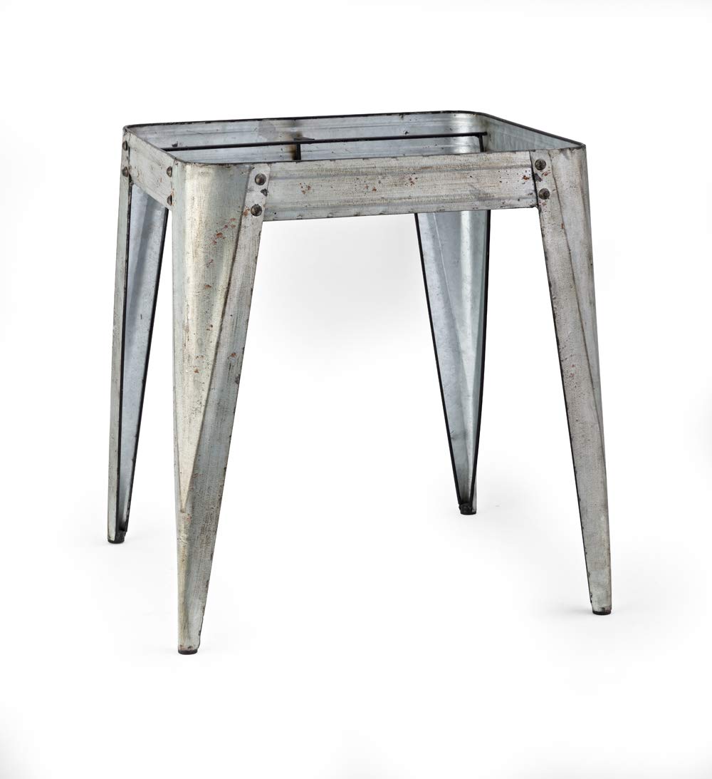 IMAX 65345 Perryman Galvanized Beverage Tub with Stand - Lightweight Iron Drink Cooler for Parties, Camping & Outdoor Use | Perfect for Pet Bathing, Firewood Storage, Vegetable Display & Wine Chilling