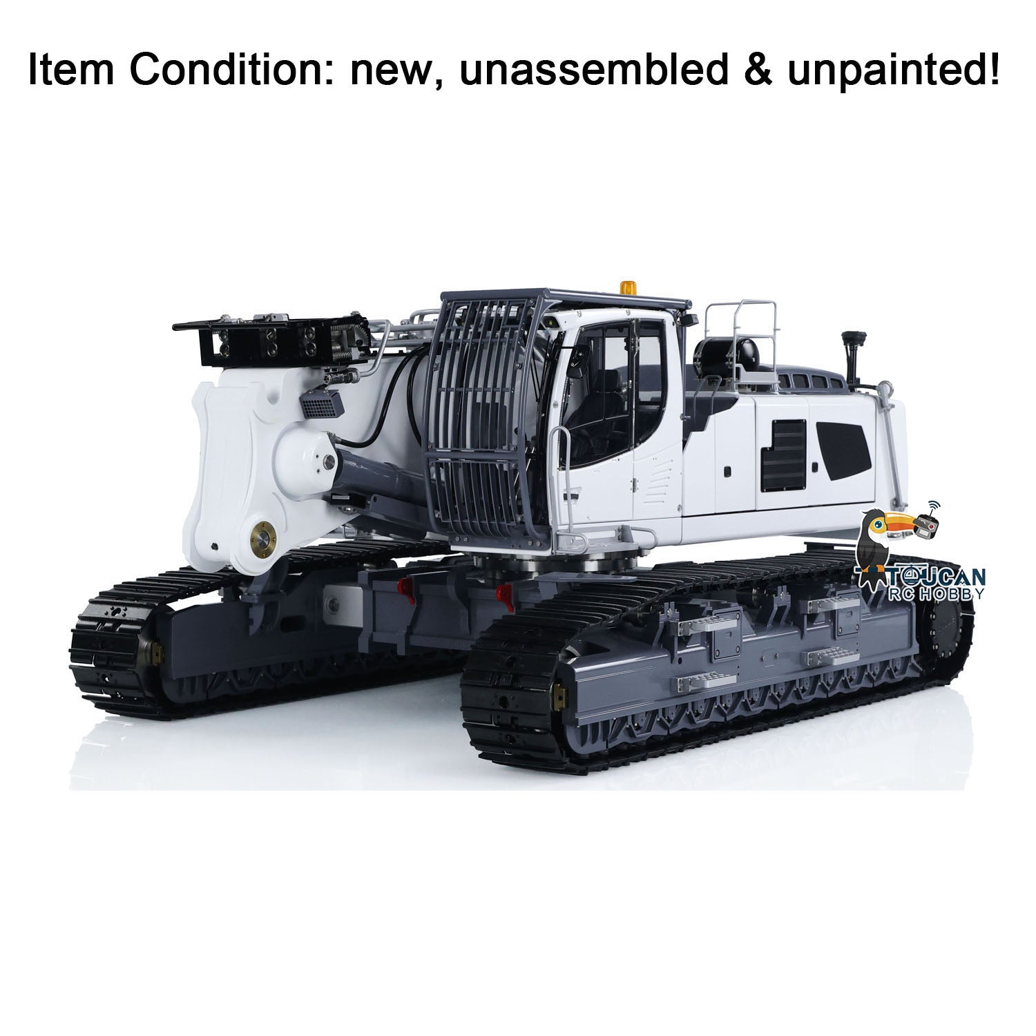 1/14 Scale Metal LESU LR960 RC Hydraulic Excavator Kit - DIY Full Functional Crawler Digging Arm Machinery, Simulation Construction Vehicle Model for Adults & Hobbyists | Perfect for Construction Simulation, STEM Learning & RC Enthusiasts