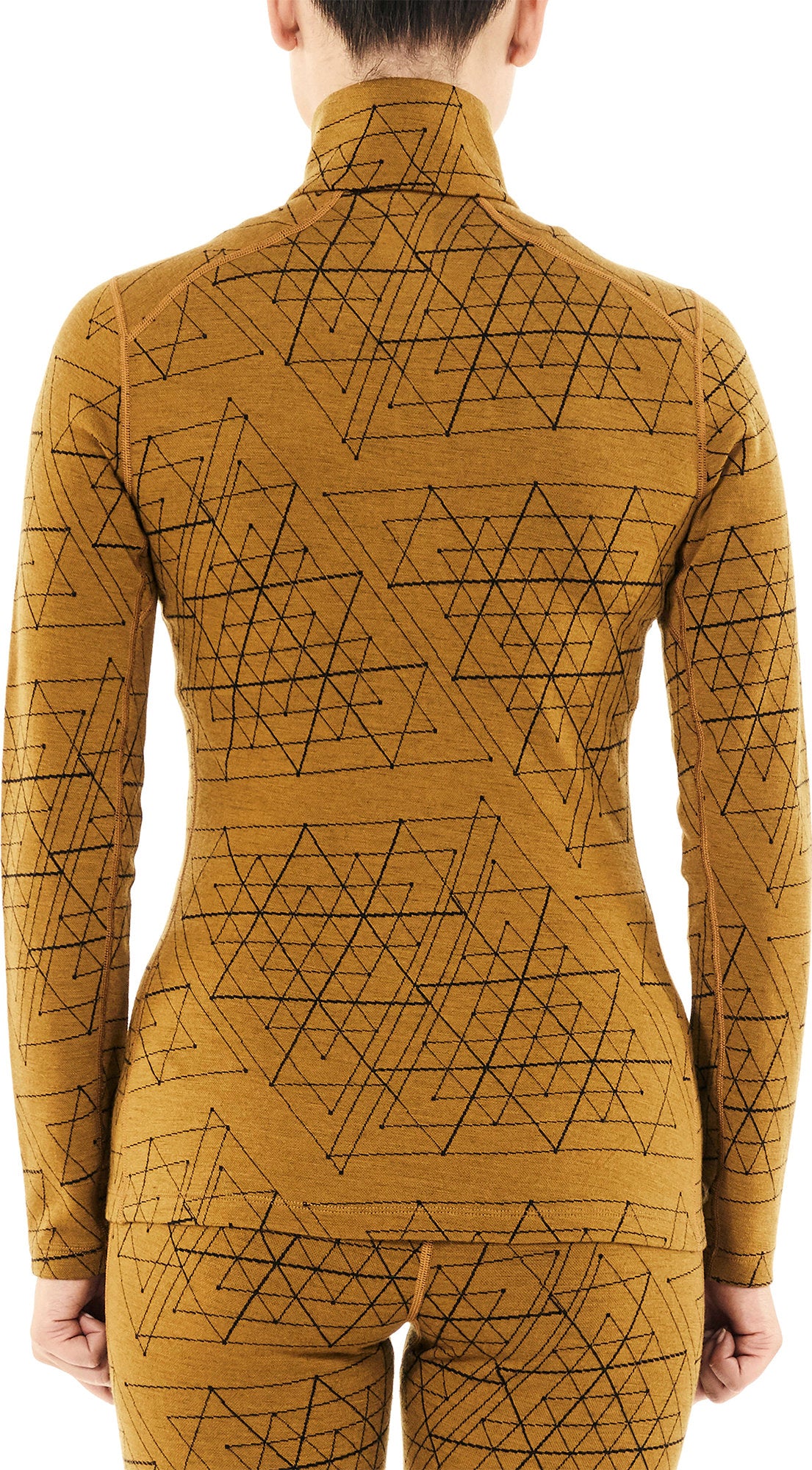 250 Vertex Ice Structure Women's Long Sleeve Half Zip Base Layer Pullover - Thermal Underwear for Cold Weather, Hiking & Outdoor Activities