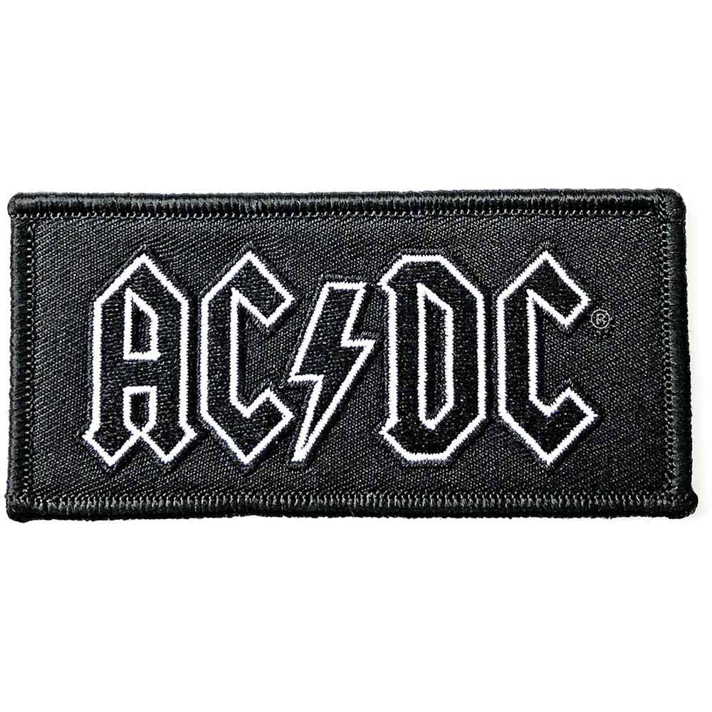 AC/DC Iron On Patches - Premium Embroidered Band Logo Patches for Jackets, Bags & DIY Crafts | Rock Music Merchandise for Fans & Collectors