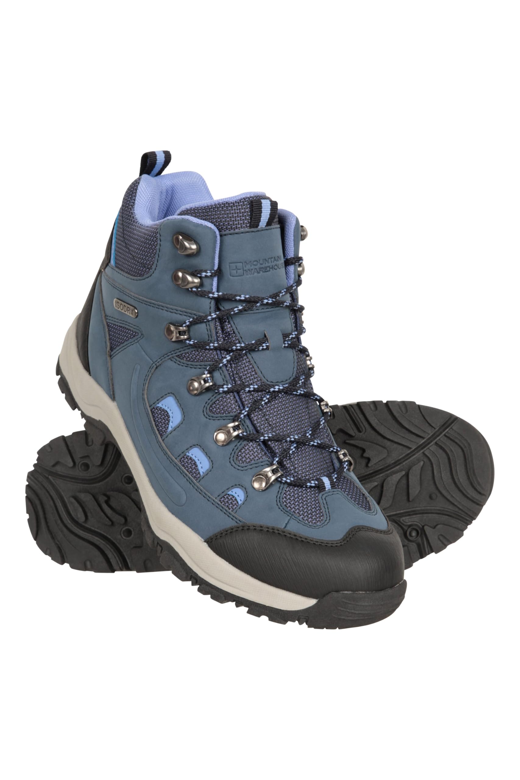 Mountain Warehouse Adventurer Women's Waterproof Hiking Boots - Lightweight & Durable for Outdoor Trekking, Camping & Trail Walking