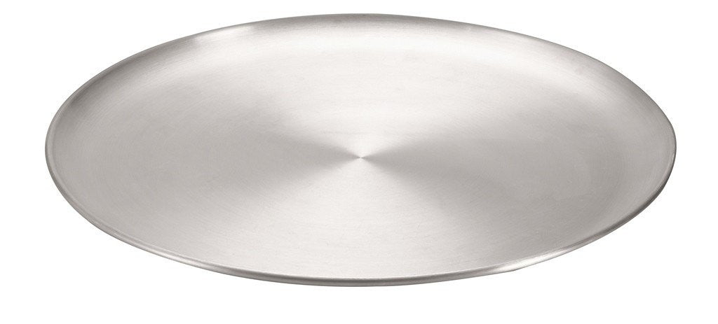 Avanti 12-Inch Aluminum Pizza Tray - Commercial Grade Baking Pan for Perfect Homemade Pizzas, Durable & Non-Stick - Ideal for Restaurants, Pizzerias & Home Cooking