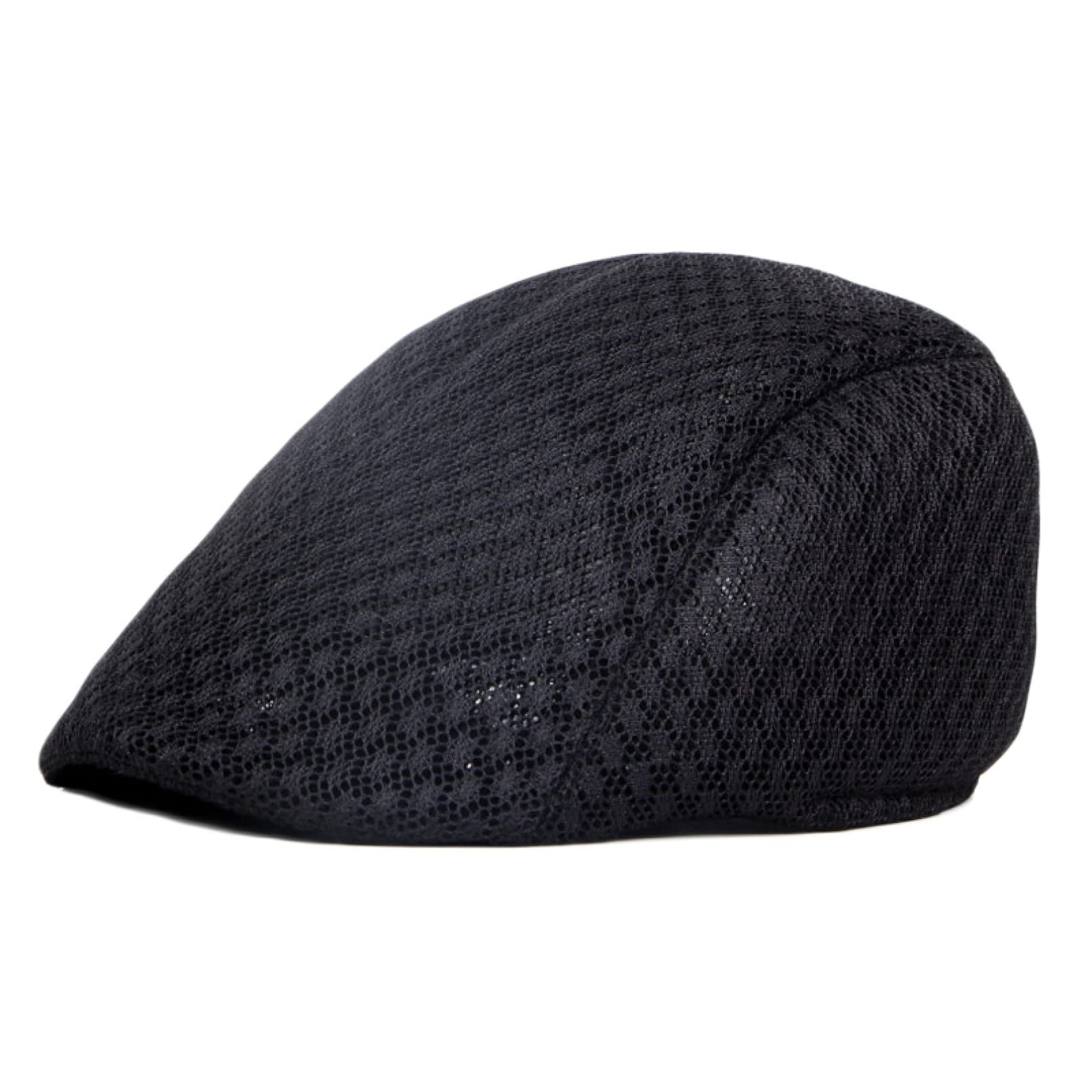 Stylish Newsboy Cap for Men - Vintage Golf Driving Sun Hat, Casual Peaked Visor & Fashion Beret - Perfect for Golf, Outdoor Activities & Everyday Wear
