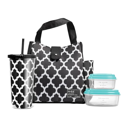 Black & White Ikat Tile