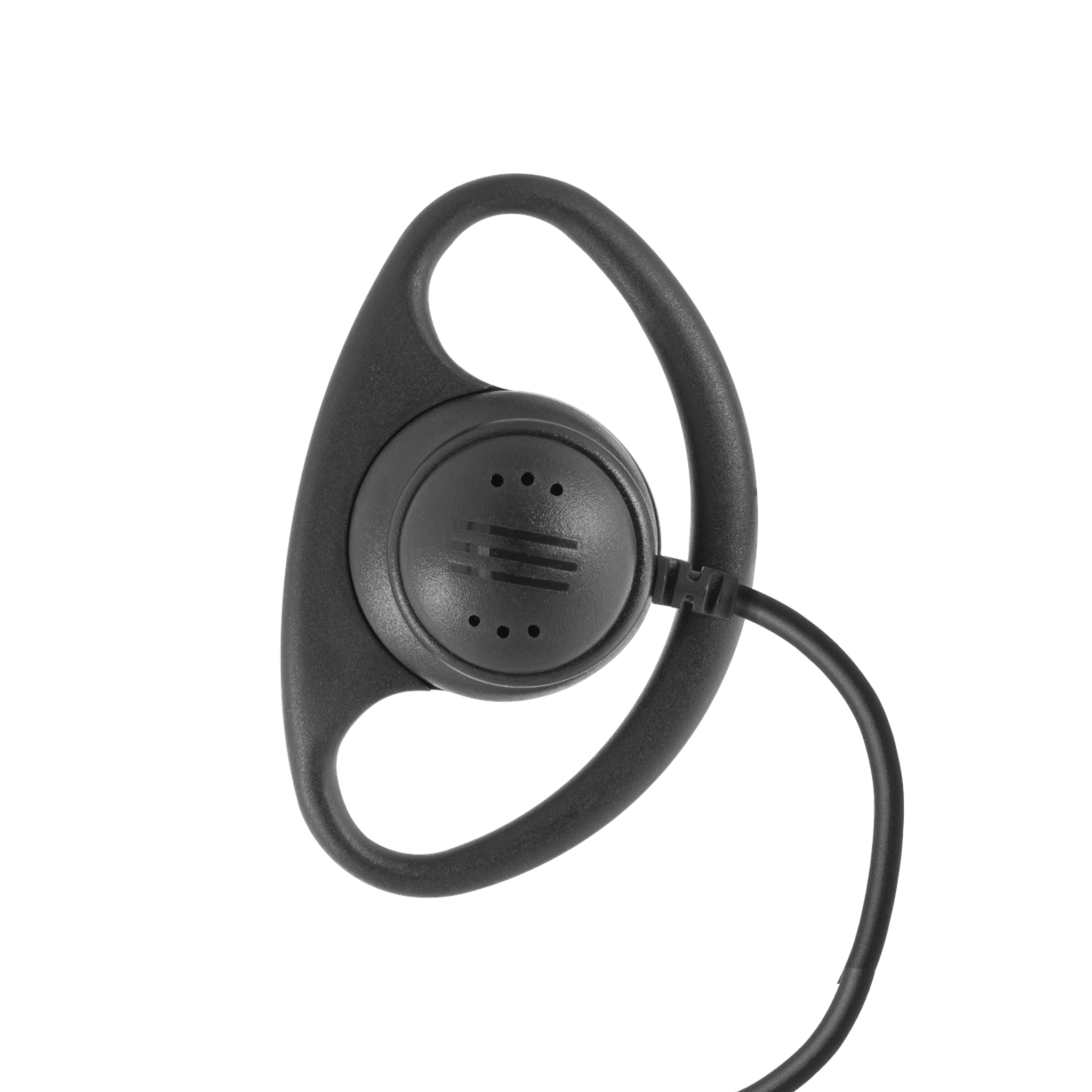 Atlantic Radio DR1WB H4 (ECO) 1 Wire D Ring Earpiece - Secure & Comfortable Surveillance Headset for Law Enforcement, Security Guards & Discreet Communication