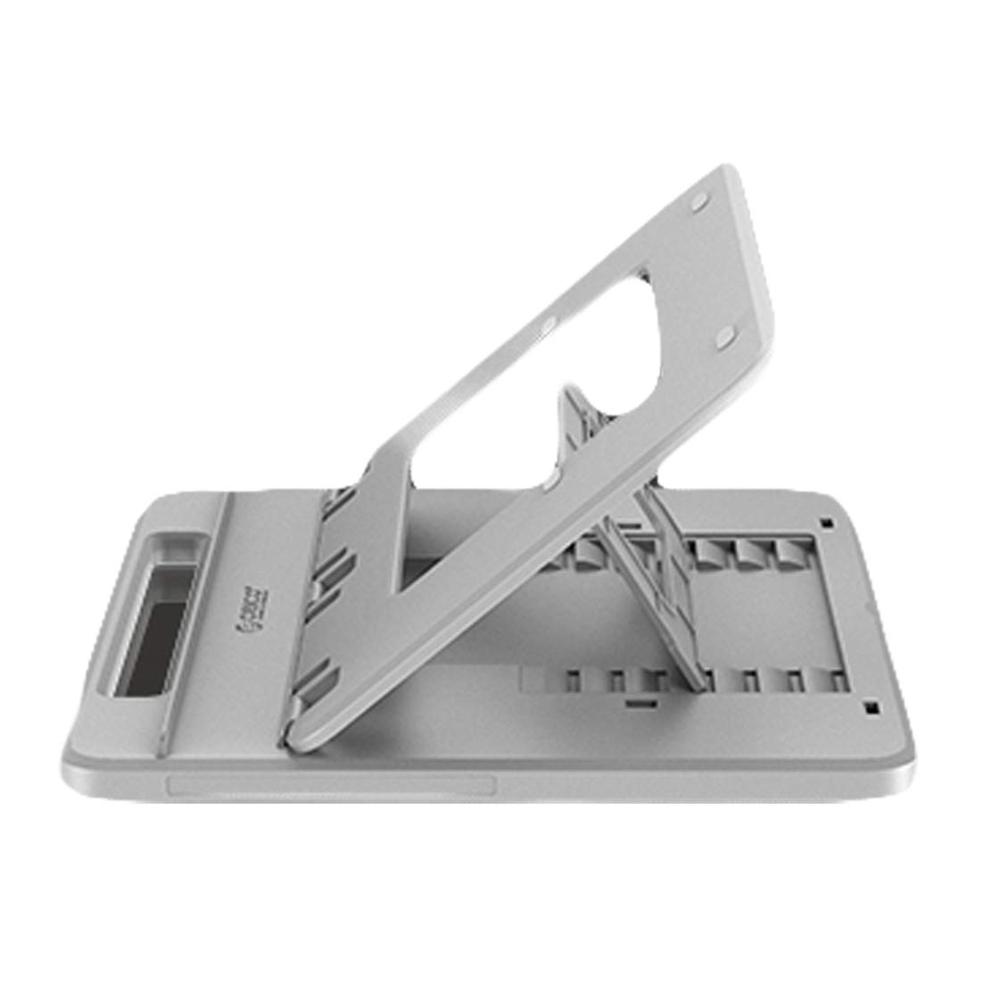ABS Adjustable Laptop Stand for 11-17.3 Inch Notebooks, Ergonomic Height-Adjustable Computer Desk Tray for Home, Office, and Travel Use