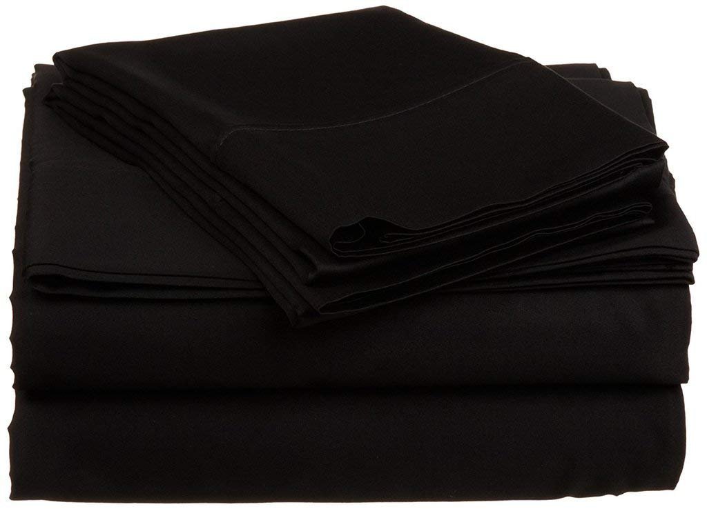 Luxury 4-Piece Full XL Sheet Set - 100% Egyptian Cotton 310-Thread Count - Deep Pocket Fits 5