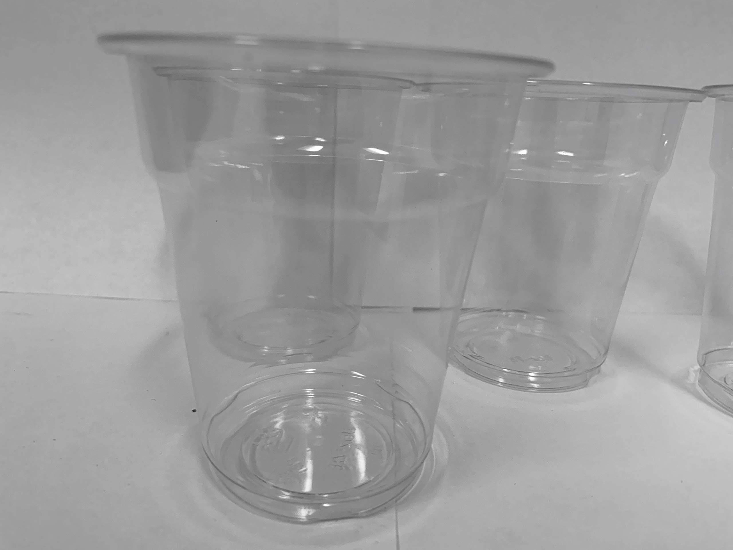 8oz Clear Plastic Disposable Cups - 1000 Pack Premium Crystal Clear PET Drinking Cups for Cold Beverages, Iced Coffee, Tea, Juice, Smoothies, Slush, Soda, Cocktails, Beer & Sundae - BPA Free, Kid Safe - Perfect for Parties, Picnics, BBQs, Cafes & Restaurants