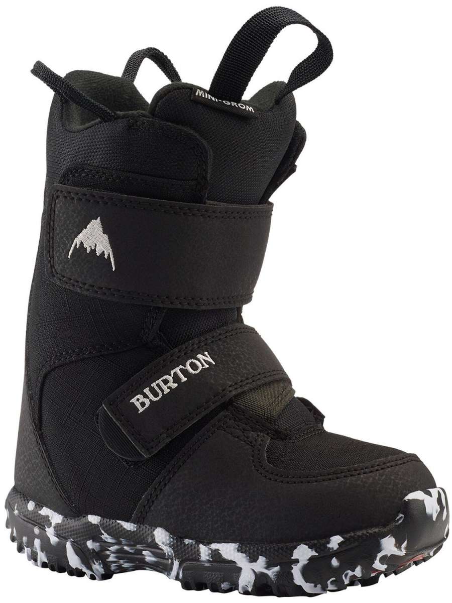 Burton Kids Mini Grom Snowboard Boots 2024 - Waterproof Winter Snow Boots for Boys & Girls - Perfect for Skiing, Snowboarding & Cold Weather Adventures